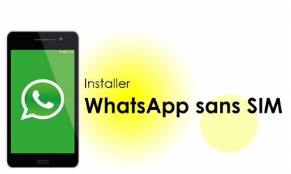 Comment utiliser WhatsApp sans carte SIM ou numéro de téléphone?