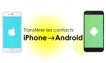 Comment transférer les contacts d'iPhone vers Android – 3 méthodes simples