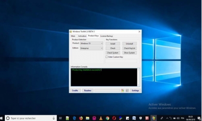 Microsoft Toolkit - un bon activateur Windows sans virus