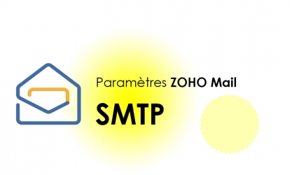 Paramètres SMTP Zoho Mail - grouper vos mails dans une boîte de réception unique