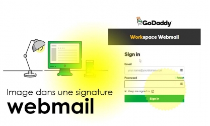 Comment ajouter une image à votre signature électronique dans GoDaddy webmail