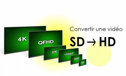Convertir une vidéo normale en HD – Convertisseur SD vers HD avec meilleur rendu